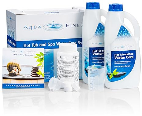 AquaFinesse Water Care Box Treatment Pack for Spa Tablets Chlorine
