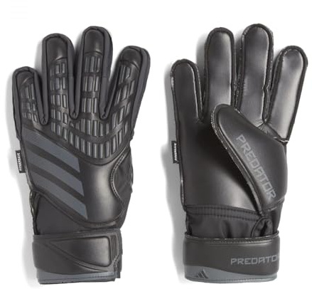 Adidas Performance Predator Fingersave Match Torwarthandschuh Kinder schwarz, 6.5