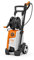 Stihl Elektro-Hochdruckreiniger RE 120 PLUS, Schwarz/Orange/Weiß, Kabelgebunden, Moderner Stil, Hochdruckreiniger, 1.600 bar, 9 m Schlauch, 4,8 Liter Tankvolumen