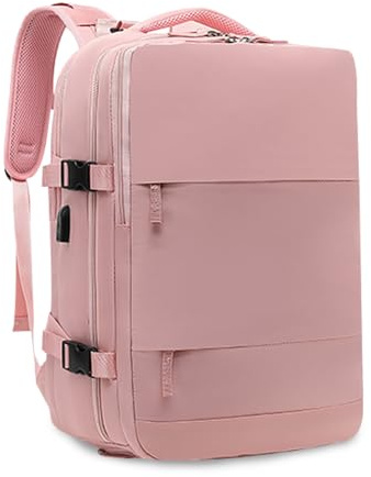 FANDARE dagsryggsäck ryggsäck ledig shoppingryggsäck laptop dagryggsäck 180° stängning ryggsäck män kvinnor bärbar dator arbetsryggsäck universitet ryggsäck business city ryggsäck, ROSA, L