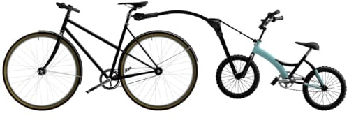 Peruzzo Trail Angel Kids Bicycle Towing Bar, Black, One Size