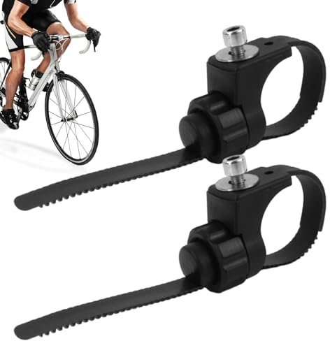 Qkbuza Lot de 4 adaptateurs de Fourche de vélo - Adaptateur latéral à vis - 15 cm - pour Garde-Boue de vélo - Cadre pour Support de Fourche de VTT - Pièces de réparation