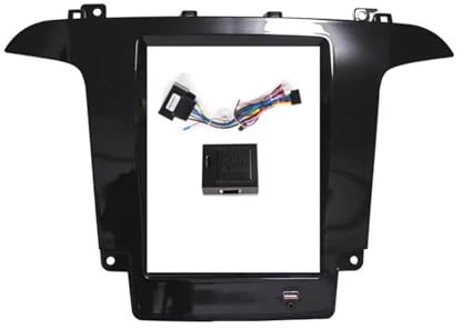Auto Bilradio Panelram Plastram För Galaxy För C-MAX För Max För S-MAX 2007-2015 Bilradio Utan Skärm Radio Trim Panelram(B Frame cable canbus)