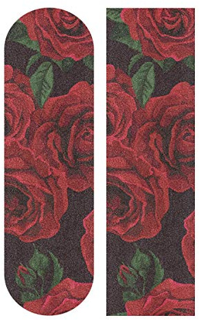 senya Skateboards Grip Tape Longboards Griptape Red Rose Sandpaper for Rollerboard