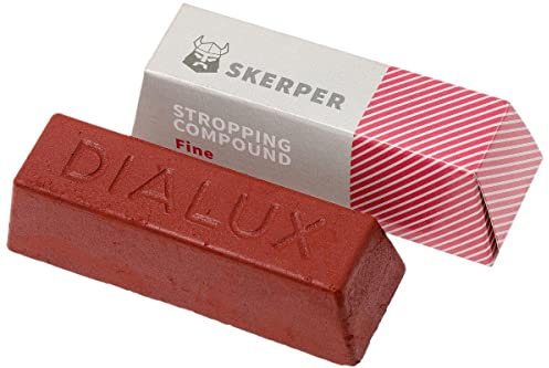 Skerper Stropping Compound STC002 Bloc de Polissage Fin, Rouge