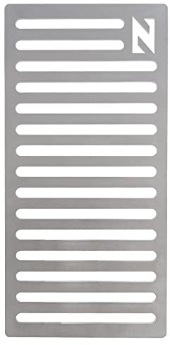 WELL GRILL 15 x 31 cm - Grille de poêle en fonte - Grille de feu - Grille de feu - Grille à cendres - Pour de nombreuses cheminées et fours - Épaisseur : 85 mm - En acier massif - Ne se déforme pas