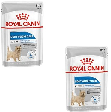 Royal Canin Light Weight Care Mousse | Pack Double | 2 x 12 x 85 g | Aliment Complet pour Chiens | À partir de 10 Mois