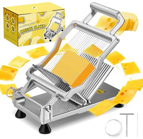 Huanyu Commercial Cheese Slicer 316 Stainless Steel 1/5IN Blade Replaceable