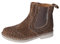 RICOSTA Mädchen Stiefel Dallas, Kinder Boots, Weite: Mittel, lose Einlage, Chelsea Boots, reißverschluss, Booties, Kurzstiefel, Kastanie (280), 33 EU