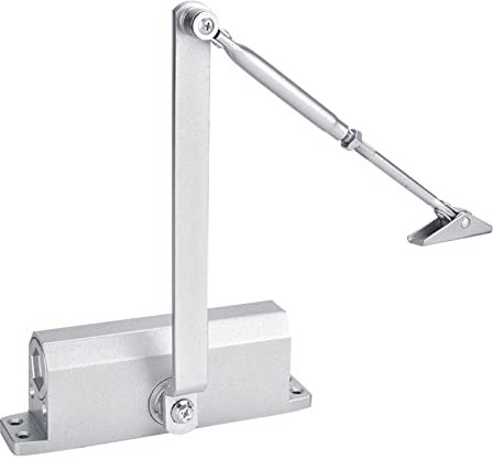 Ferme-porte Dorma i Door Ferme-porte Automatique Robuste, Résistant au Feu de 45 à 75 Kg, avec Tampon à Ressort Réglable – Quincaillerie de Ferme-porte pour Usage Résidentiel et