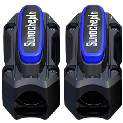 Shurzzesj Protecteurs de barre de protection pour moto, pare-chocs de barre de protection pour moto, Pare-chocs anti-rayures pour moteur de moto, 2 pièces, Protecteur de cadre anti-chute et