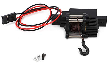 Treuil Automatique de Voiture Rc, Treuil Automatique Rc à L'échelle 1/16, Accessoires de Pièces de Mise à Niveau de Treuil Automatique en Métal Plastique, adapté pour Voiture