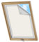 WOLTU Store Occultant sans Percage pour Fenetre de Toit, Store Lucarne Opaque, Rideau Occultant Thermique avec Ventouses, Protection Solaire, en Tissu Isolant Pliable, Beige 96x93 cm