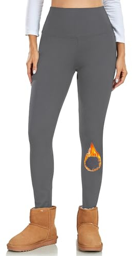 Opssaker Leggins Termicos Mujer Invierno Mallas Termicas Cálidos Forro Polar Pantalones