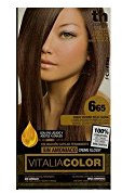 Th Pharma Th Vitalia Color Tinte Nº 665 Rubio Oscuro Rojo Caoba Sin Amoniaco 100 g