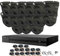 HILOOK HIKVISION 5MP CCTV Camera Systems 16CH 5MP Surveillance DVR Recorder 15X5MP Outdoor&Indoor Gray DOME CCTV Cameras 20m Night Vision IP67 Weatherproof Easy Remote Web/Mobile Access (4TB HDD)