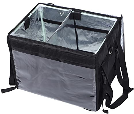 Cabilock 1 Stück Karton Kiste Zum Mitnehmen Isolierte Lunchtasche Aus Aluminium Einkaufstüte Warm Halten Kühltasche Bento-korb Große Kühler Warmer Reis Einkaufen Aluminiumfolie Lebensmittel