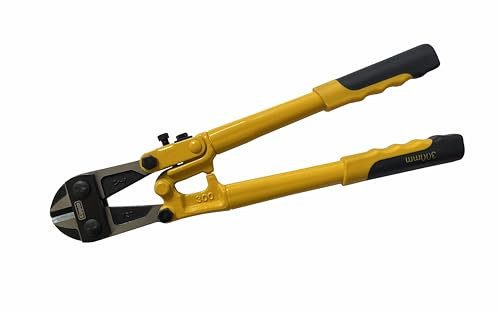 Kippen 3000AX – Cizalla cortapernos de 300 mm con mordazas ajustables de acero al cromo vanadium