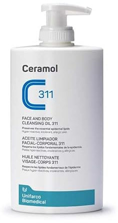 One Farmacia Ceramol Aceite Limpiador Facial-Corporal 400Ml