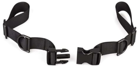 Dream Aurora Adjustable Backpack Chest Strap,Heavy Duty Adjustable Backpack Sternum Strap Chest Belt with Quick Release Buckle and Slide D-Ring for Hiking and Jogging(Black)