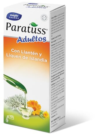 PARATUSS ® Adulto | Jarabe calmante garganta | Confort de las vías respiratorias | A base de extractos de plantas sin azúcar| 120ml.