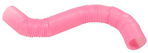 HOMSFOU Tunnel Jouet à pour en Rose Cage Hamster Plastique Léger Facile à Nettoyer Transporter Pliable Jeu Repos et pour Gerbilles et Cochons d'Inde