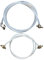 Set di tubi per raffreddamento birra 150 cm + tubo di CO2 con connettori in acciaio inox