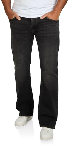 riverso Jeans herr stretch bootcut RIVAlan jeansbyxor denim blå svart 29 30 31 32 33 34 36 38 40