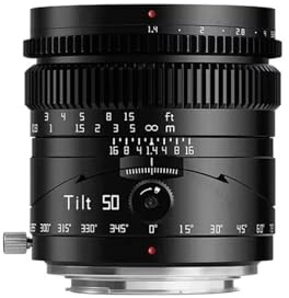 Obiettivo tilt shift 50mm F1.4, compatibile con TTartisan
