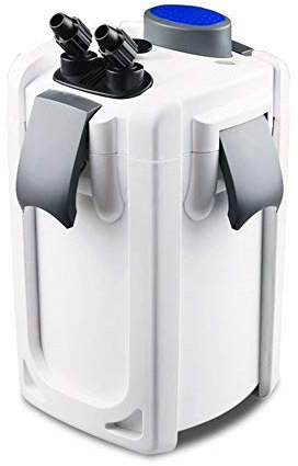 AquaOne Aquarium Außenfilter HW-703A 1400 L/h I Hochwertiger Filter für Aquarien bis 700 Liter I Pumpe mit Filtermedien für Süßwasser und Meerwasser Becken