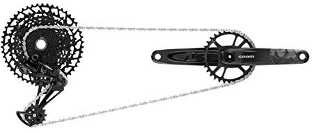 Sram Kit NX Eagle Dub 175mm Kurbel, ohne Innenlager, 00.7918.076.001, schwarz