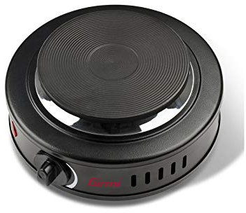 Girmi Pe16 Cuisinier Électrique, Plaque dans Fonte, Ajustement Température, 500W