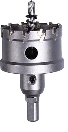 Sega a tazza da 55 mm,punta in metallo duro,sega a tazza LAIWEI per praticare fori in acciaio inox,metallo,ghisa, rame,ecc.