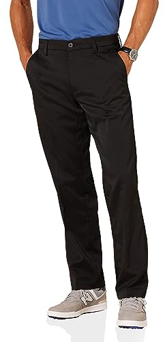 Amazon Essentials mäns Classic-Fit Stretch golfbyxa (finns i stor och lång), svart, 32 B x 30 L