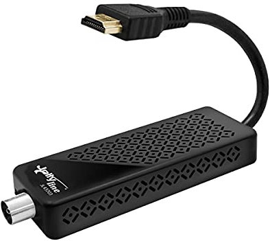 DECODER DVB-T2 HEVC 10BIT PER RETRO TV CON CAVO HDMI INTEGRATO - GBS JOLLY LINE JL43703