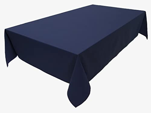 Tablecloth, Table Linen Made from 100% Cotton, Concept Collection, Choice of Colours and Sizes (Tablecloth - 40 x 40 cm, Navy Blue)
