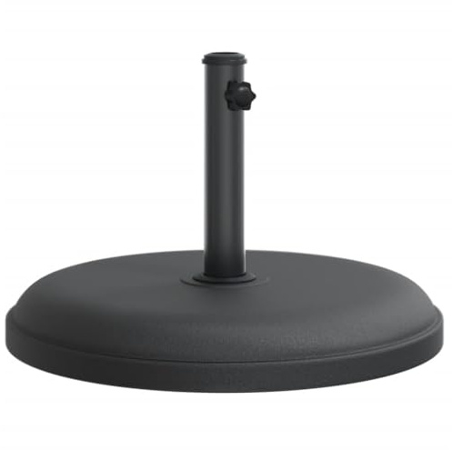 vidaXL Base de sombrilla Redonda para Palos de Ø32/35/38 mm 25 kg