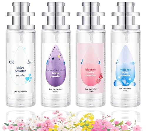 Tdips Baby Powder Perfume, Fresh and Light Fragrance, For Women, 35ml (4)