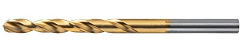 DEWALT DW1316 1/4-Inch Titanium Nitride Split Point Twist Drill Bit,Gold