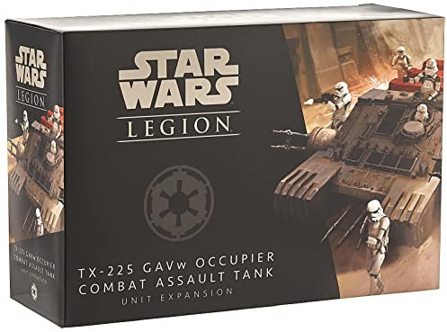 Atomic Mass Games, Star Wars Legion: Galactic Empire Expansions: TX-225 GAVw Occupier Combat Assault Tank Unit, Unit Expansion, Miniatures Game, Ages 14+, 2 Players, 90 Minutes Playing Time