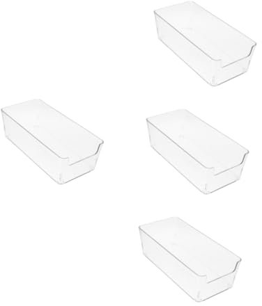 TEHAUX 4Er-Box Aufbewahrungsbox für Notizen office organizer büro organizer Haftnotizen Notizblöcke Büro-Notizblockhalter Zettelhalter Memorandum Hinweis Desktop-Aufbewahrungsbox