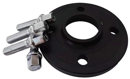 Separadores de Rueda Kit Ampliación Espaciadores Rueda Coche 4x100 CB:57.1 Adaptador Aluminio 4 Orificios Para Perno Separador M12x1.5(15mm)
