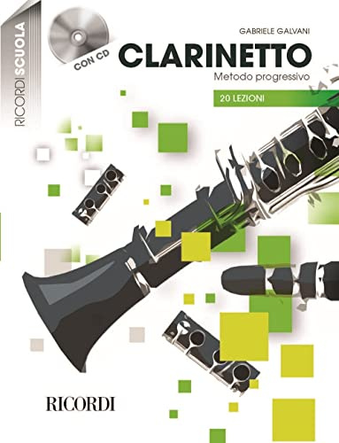 Clarinetto - Metodo progressivo in 20 lezioni con CD