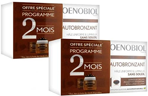 Oenobiol Autoabbronzante Hale uniforme e luminoso senza sole – Set di 4 scatole