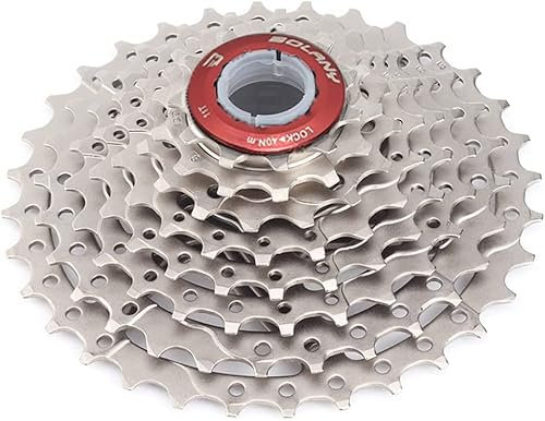 BIKECO MTB-Kassette 8-Fach Kassette 11-32T 11-36T 11-40T 11-42T Fahrradkassette Wide Ratio Fahrradkassette Ritzel Kompatibel mit Shimano Ultegra xt Sunrace Sram (außer XD) (8-Gang 11-36T)