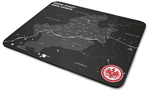 Eintracht Frankfurt Mousepad Mauspad Stadtplan