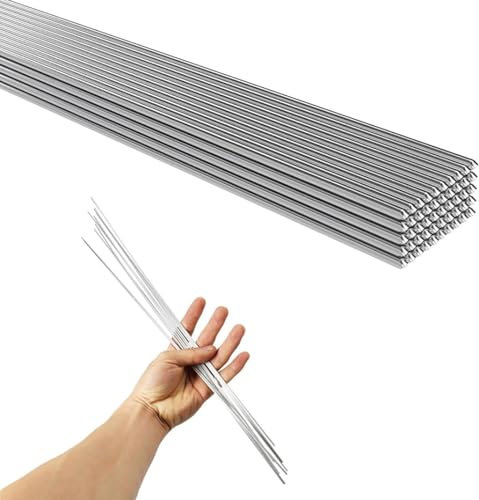 Metal Universal Welding Wire,Flux Core Wire, Solution Flux-Cored Rods No Required, Super Low Melting Point (Color : 30PCS, Size : 500mmx2.0mm)