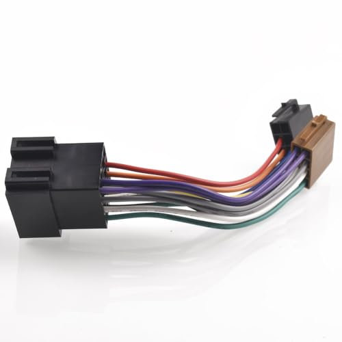 Adaptador de Cable ISO Radio para Coche, Conector Estéreo de Repuesto para VW, Hyundai y Kia