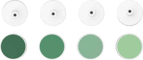 Momcozy Almohadilla de Repuesto para Cortauñas Electrico, Almohadillas de Reemplazo para Momcozy Lima Electrica Bebe, 8 Piezas, Verde
