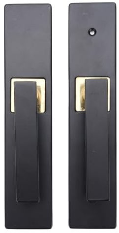 Manija de Puerta de Entrada con Llave de Aleación de Aluminio, Palanca de Puerta de Servicio Pesado con Cerraduras, Palanca de Puertas de Entrada con Llave para el Hotel de la